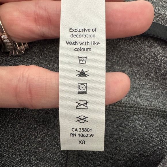 Lululemon On The Move Pant 2 Grey Ponte Stretch Workwear Travel Business Casual - Picture 14 of 15